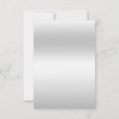 Свадебная серебряная декорация セーブザデート (裏面)