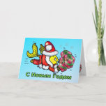 С Новым ГодомロシアのSanta句かわいいおもしろカード シーズンカード<br><div class="desc">「С Новым Годом」は新年の愛ロシアのらしいカード。スパーキーの黄色い魚は、3大きな贈り物を持って来る父クリスマスのような"服装"である。完璧なクリスマスのための完璧な贈り物。この素晴らしいカードは、グリーティングカード、ポストカード、米国のポストスタンプ、紅茶/コーヒーマグ、ステッカー、磁石などのギフトと一致するスパーキーSanta句の範囲で特色である。また、当社のデザインにカスタマイズを提供し連絡ま – お客様の要件をfabspark100@yahoo.comに記入するだけで、お客様のサポートを喜んで受け付ける。素敵で魔法のクリスマスと幸せな新年を祈る， FABSPARK</div>
