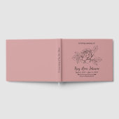 Сustom Funeral Memorial Guest Book ゲストブック (全面)