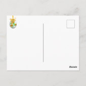 ХристосВоскрес! ウクライナ語イースター ポストカード (裏面)