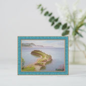 Шаманский мыс на Байкале ポストカード (スタンド正面)