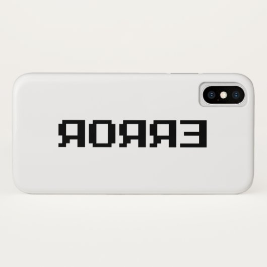 ЯOЯЯƎ | エラー Case-Mate iPhoneケース (裏面(横))