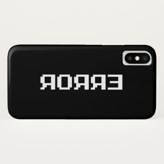 ЯOЯЯƎ | エラー Case-Mate iPhoneケース (裏面(横))