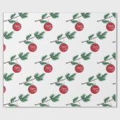 веселих свят – ウクライナクリスマスラッピング紙 ラッピングペーパー (フラット)