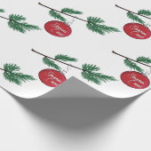веселих свят – ウクライナクリスマスラッピング紙 ラッピングペーパー (角)