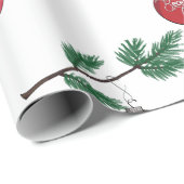 веселих свят – ウクライナクリスマスラッピング紙 ラッピングペーパー (ロールコーナー)