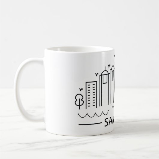 кружA コーヒーマグカップ (左)