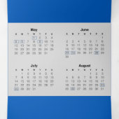 різдвяний подарунок |ウクライナ暦2024 三つ折りプログラム (内部中)