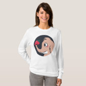 חולצת חצרוץ מקצועית - שרוולים ארוכים Tシャツ (正面フル)