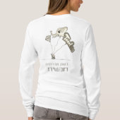 חולצת חצרוץ מקצועית - שרוולים ארוכים Tシャツ (裏面)