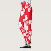 ט״ו באבかわいいラビットバレンタインデー レギンス (左)