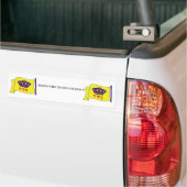 יחיאדונינומורנוורבינומלךהמשיחלעולםועד、f… バンパーステッカー (トラック上)