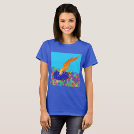 ל״ג בעומר ラグ・バオメールの焚き火 モダングラフィック Tシャツ