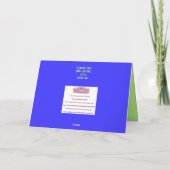 סוכותスクートおもしろいルラフおよびエトロスクカー サンキューカード (裏面)