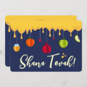 שנה טובה シーズンカード (正面/裏面)