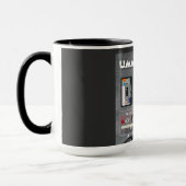 أم كلثوم أغاني عربية | Umm Kulthumアラビア語の歌ムー マグカップ (左)