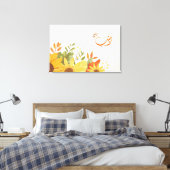 اسم زينبゼイナブ・アラビア語の名前 キャンバスプリント (インサイチュ (寝室))