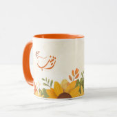 اسم زينبゼイナブ・アラビア語の名前 マグカップ (正面左)