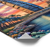 برج العربプリント、バリューポスター紙（マット） ポスター (角)