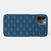 حروف اسمك الاولى Monogram Case-Mate iPhoneケース (裏面(横))