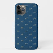 حروف اسمك الاولى Monogram Case-Mate iPhoneケース (裏)