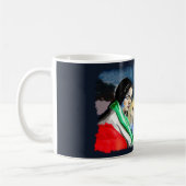 زن زندگی آزادیマグカップ コーヒーマグカップ (左)