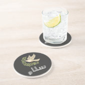 سلام平和の鳩：正義が逃げる コースター (側面)