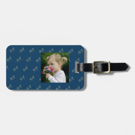 صورة و حروف اسمك الاولى Monogram ラゲッジタグ