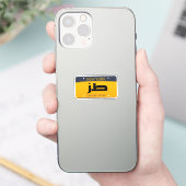 طز Tuzライセンスおもしろいアラビアカーノートパソコンフォン シール (スマートフォン)