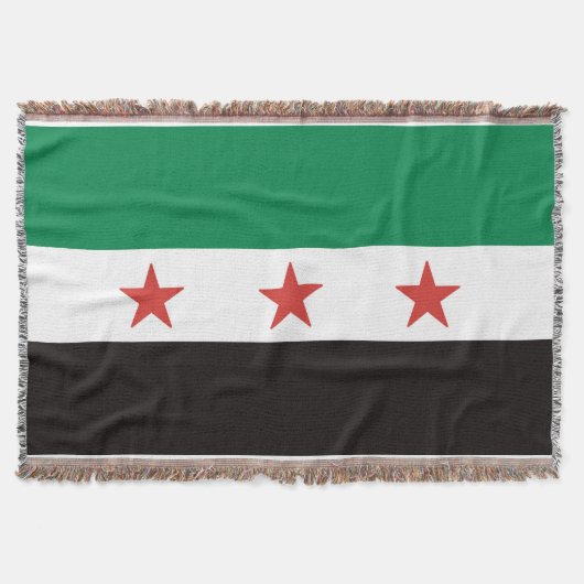علم الثورة السورية スローブランケット (正面)