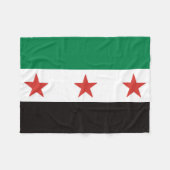 علم الثورة السورية フリースブランケット (正面(横))