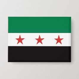 علم الثورة السورية 缶バッジ