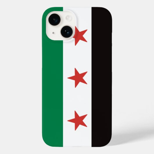 علم سورياシリア国旗 Case-Mate iPhoneケース (裏面)