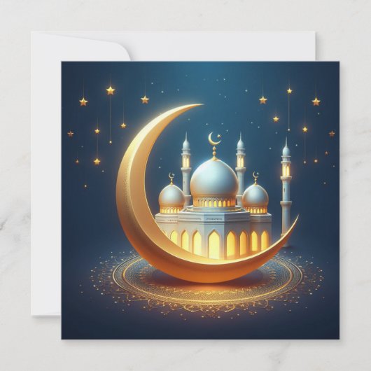عيد مبارك تهنئة خاصة قابلة للتخصيص シーズンカード (正面)