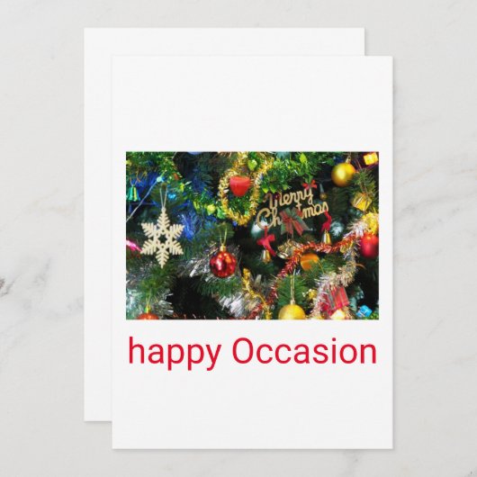 كتردوعات 招待状 (正面/裏面)