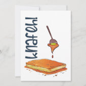 كنافةアラビアクナフェクナファ中東菓子 招待状 (正面)