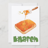 كنافة نابلسية فلسطينクナファアラビアスイーツ 招待状 (正面)