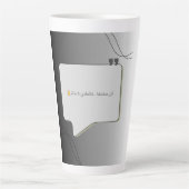 كوب التميز- يلهمك في كل رشفة  カフェラテマグ (正面)