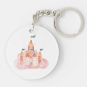 لتغييرهパーソナル化اسم بنت بالعربي زر キーホルダー (裏面)