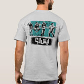 ليش لا تيشرتアディダス Tシャツ (裏面)