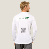 مزاجي VIP トライブレンドＴシャツ (背面全体)