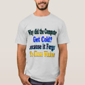 ټRandom Computer Joke㋡ American Apparel Jersey Tټ㋡ Tシャツ (正面)