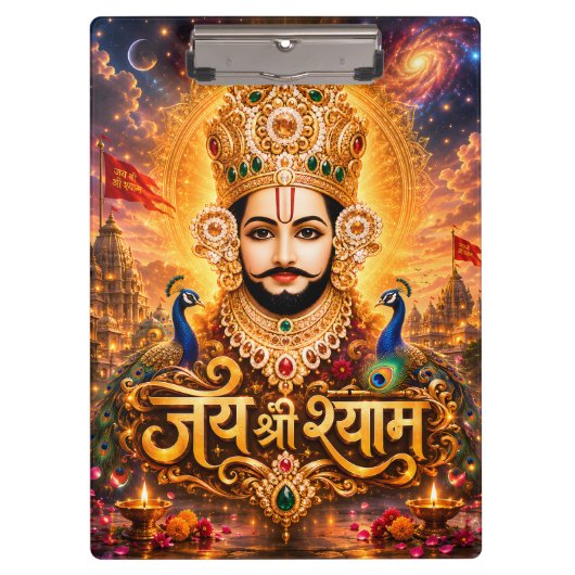 जय श्री खाटू श्याम जी भक्ति कला クリップボード (正面)