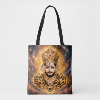 जय श्री खाटू श्याम जी भक्ति कला トートバッグ