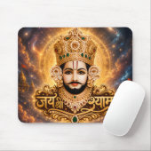 जय श्री खाटू श्याम जी भक्ति कला マウスパッド (マウス)