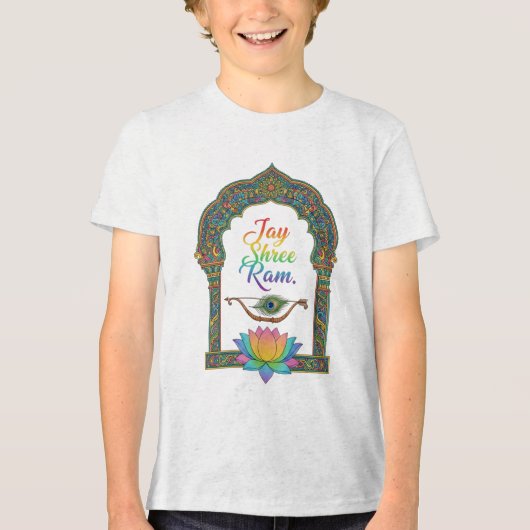 जय श्री राम トライブレンドTシャツ (正面)