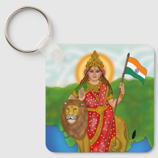 भारत माता キーチェーン (正面)