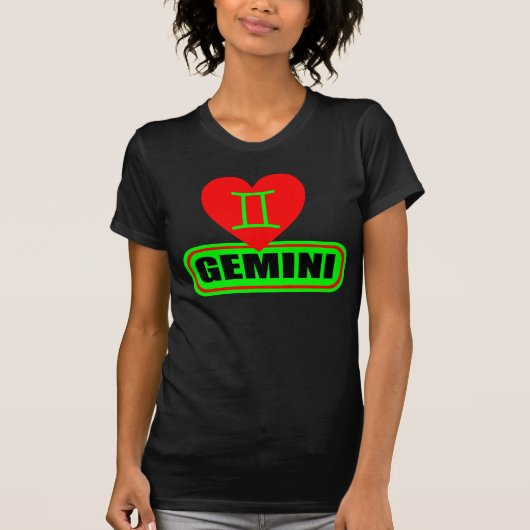 ๑▒★ジェミニのレディース破れたTシャツ★▒๑ Tシャツ (正面)