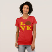 ღ♥ټラブドナットベラキャンバスジャージT♥ღ Tシャツ (正面フル)