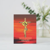 ስቅለትエチオピアグッドフライデーイースター シーズンカード (スタンド正面)